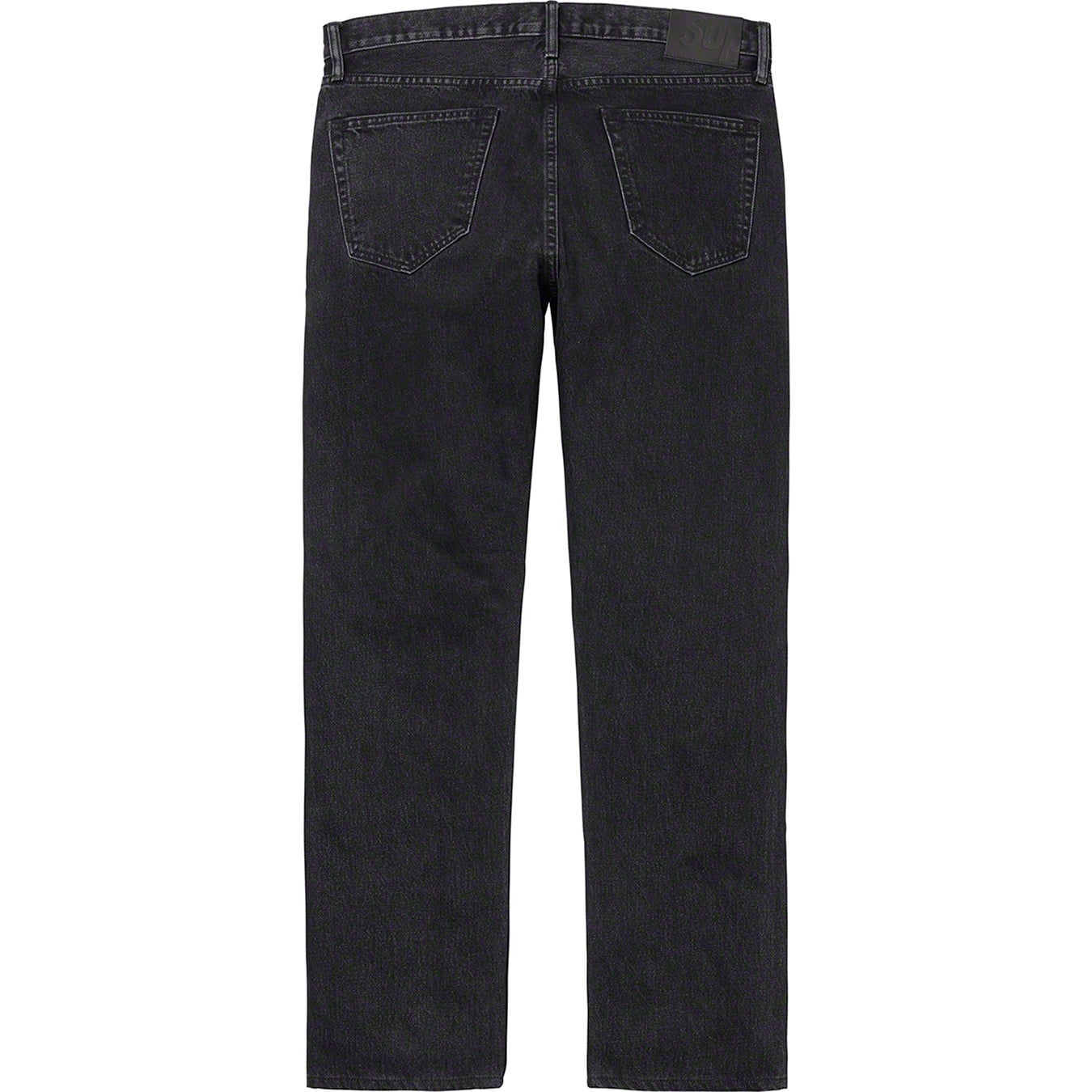 Stone Washed Black Slim Jean view 3